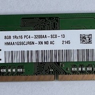 RAM LAPTOP SK HYNIX 8GB 1Rx16 PC4 3200AA SCO 13 ORIGINAL Berkualitas