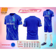 Bộ Quần áo đá bóng CLB CHELSEA 2024-2025 Bộ đồ đá banh CLB CHELSEA 24-25 VẢI MÈ NHIỀU MÀU NHIỀU MẪU