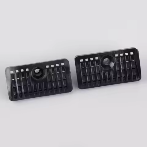6H1-45214-00 6H1-45215-00 1 Pair Left Right Outboard Water Inlet Cover Fit for Yamaha Black Plastic