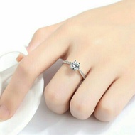 Cz Diamond Ring 1.2ct Grade Aaa
