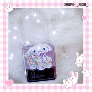 [REAL IMAGE] Transparent case for Samsung Galaxy Z Flip 3 - ZFlip 3 - ZFlip3 - Flip3 5G bunny sister