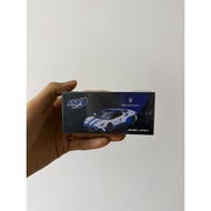 BBR Maserati MC20 1: 64 Alloy Car Model, Brand New UnopenedBlue White Color Matching, No. 2 Racing, 