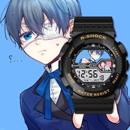 [Gloves] Children's Watch Cartoon Black Butler Merchandise Sebastian Shire Bo Sauce Student Electron