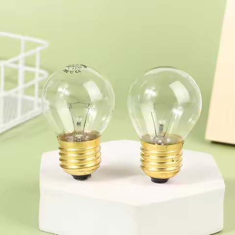 1Pc 230V E27 300 Degree High Temperature Resistant Microwave Oven Bulb Cooker Lighting Bulb 40W 60W 