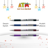 / Ballpoint Pen / Ballpoint Pen / Ballpoint Pen biru / Blue F-301 - Stainless Steel Pen