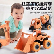 Baby Toys Educational 3 Years Old 5 Excavator Inertial Engineering Vehicle Bulldozer Boy Stall Stall