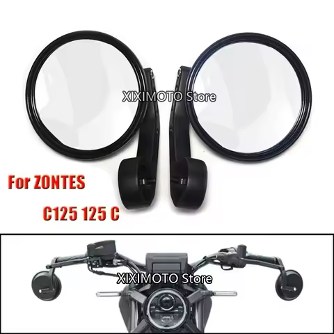 Motorcycle For ZONTES ZONTES 125C C125 125 C Handlebar Rearview Mirror Angle Folding Reversing Handl