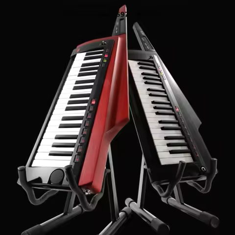 KORG RK-100S2 Shoulder Synthesizer, 37-Key Keytar | Upgraded Version of RK100S MIDI Keyboard