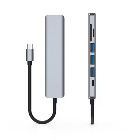 Multi-USB Type-C HUB thunderbolt dock station HD for laptops Dell Lenovo HP Hua Xiaomi MacBook Macmi