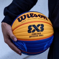 [Self-Operated] WILSON WILSON 3x3 Indoor PU Basketball FIBA Game Ball No. 6 Ball Outdoor Tokyo
