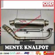 Wrx oval Ring Exhaust wrx 30cm For mio beat vario nmax aerox lexi Etc