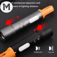 1M LEP White Laser Flashlight High Powerful Torch Usb Rechargeable Flash Light Waterproof Zoomable H