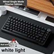 AJAZZ Ak820 Pro Mechanical Keyboard Tri-Mode Wired Wireless Bluetooth 75% TFT Screen Hot Swap Gasket