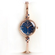 JULIUS JULIUS นาฬิกาเบจหน้าปัดเล็กกะทัดรัดนาฬิกาผู้หญิงประณีต OL นาฬิกาควอตซ์แฟชั่นยอดนิยมตัดพื้นผิว