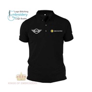 MICROFIBER QUICK DRY FIT JERSEY Baju Polo Classic T Shirt logo Embroidery Sulam MEN & WOMEN MINI COO