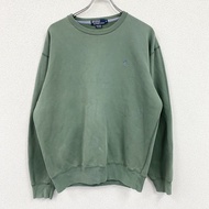 Ralph Lauren Polo 衫/運動鞋，綠色，M 碼，古著。