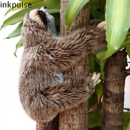 INKPULSE​ Stuffed Sloth Toy Kids Toy Birthday Cute Cuddly 35cm Lifelike Soft Plush Sloth