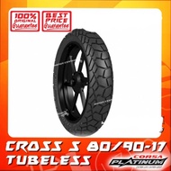 Ban Luar Corsa Platinum 80 - 90 x 17 Cross S Tubless - 80 90 ring 17