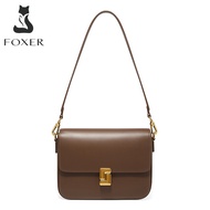 Foxer official store sling bag for women Cross Body & Shoulder Bags womens commuting bags leather ba