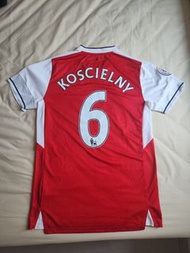 阿仙奴主場球衣 英超 Arsenal FC Home Jersey Koscielny #6 Puma Size M Medium Nike Adidas Ozil Ramsey Bellerin C