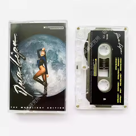 Dua Lipa Music Tape Future Nostalgia The Moonlight Edition Album Don't Start Now Cassettes Cosplay W