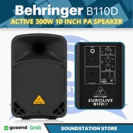 Behringer Eurolive B110D Active 300W 10 inch PA Speaker | Aktif B110 D