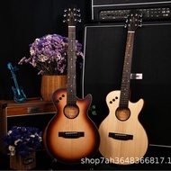 Cross-Border Classical guitar Solid Wood Nylon guitar Electronic Sound Thin Barrel Classical Solid W