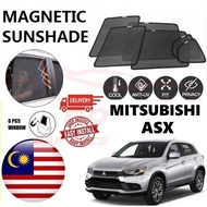 Mitsubishi ASX 2010-2018 Epic Magnetic Sunshade  (6pcs) Accessories Automotive Accessories Automotiv