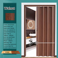 Accordion Sliding Door PVC Folding Door Kitchen Partition Folding Divider Bathroom Simple door