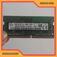 Memory RAM SKHynix 4GB PC4 DDR4 1Rx16 2666Mhz LAPTOP HMA851S6CJR6N PC21300