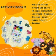 Activity Book 2 Didi and Friend Theme Busybook Mentosory Play Sensory Play Educational Toys