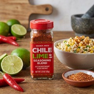 TRADER JOE’S CHILE LIME SEASONING BLEND 82G ZESTY SPICY CITRUS ALL PURPOSE GOURMET SPICE