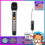 [sgstock] MicrocKing Wireless Microphone Wireless Microphone System Dynamic Handheld Mic with Rechargeable Receiver for