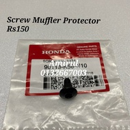 Skru Muffler Protector Rs150, Screw Ekzos Rs150 Rs150R , Getah Ekzos Rs150 , Skru Cap ekzos Rs150 Rs