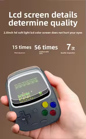 H3 mini handheld game console retro nostalgic children's game console 274 classic game keychain