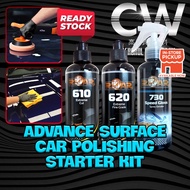 ROAR Advanced Surface Finishing Starter Kit (610, 620, 730) 250g Value Pack Car Polish Polishing Com