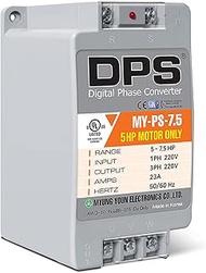 DPS Sinlge Phase to 3 Phase Converter, 7.5HP, 23A, Input/Output 200V - 240V My-PS-7.5 Model Used for