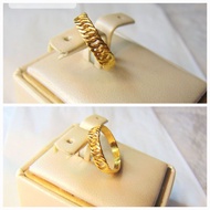 Young Gold Ring 1g Gold Ring/ Light Gold Women's Ring