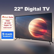 Digital TV Android TV 22 Inch TV Murah 4K LED WIFI UHD Television Dolby Audio 5 Years Warranty