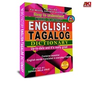 AUTHENTIC English-Tagalog Dictionary Up-to-date 2009 Donna Dela Cruz Dic-063