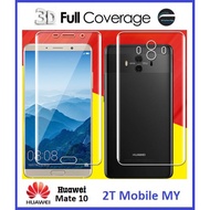 Huawei Mate 10 Full Coverage Screen Protector 3D Soft Film