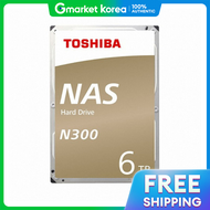Toshiba N300 Nas Hdd (6Tb) Hdwn160 Cmr Secure Packaging