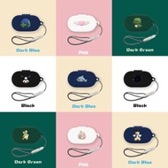 For Baseus Bowie MA10 Pro Case Cute Sanrio Cartoon Whale Creative Duck Lanyard Pendant Silicone Soft