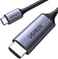 UGREEN USB C to HDMI Cable 1M 4K 60Hz, Type C to HDMI Adapter Thunderbolt 4/3 to HDMI for Home Office Compatible with iPhone 15 Pro Max Plus, MacBook Pro Air iPad Pro, XPS, Galaxy S23, Steam Deck