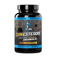 eFlow Nutrition Turkesterone [Highest Purity] + Cyclodextrin for High Absorption Supplement - Increa