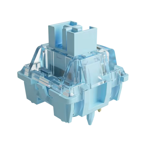 Akko V3 Pro Cream Blue Switch 5 Pin 45gf Tactile Switch With Dustproof Stem Compatible with MX Mecha