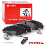 [Oster] 8V0698151 PASSAT TIGUAN Front Brake Pad Italy BREMBO