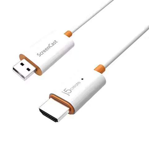 ScreenCast HDMI Wireless Display Adapter Receiver - Mirror Phone Tablet Laptop to HDTV - Compatible 
