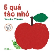 Book - Bilingual interactive flip book for 0-3 years old: 5 little apples