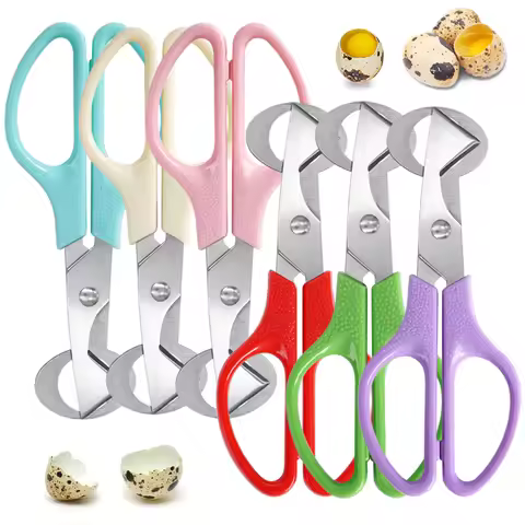 1Pcs Quail Egg Shell Scissors Rust Resistant Durable Cigar Cutters Multifunction Kitchen Tools Stain